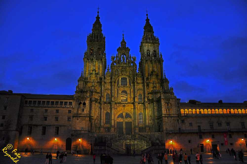 Santiago de compostela de noche | Catedral de Santiago de Co… | Flickr