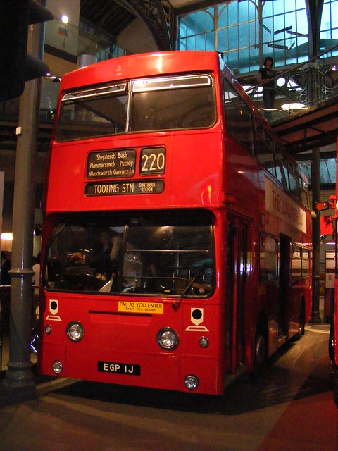 London's Transport Museum - Daimler Fleetline DMS Type