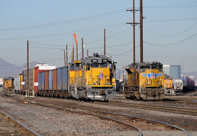 Union Pacific Railroad, Tucson Yard, December 24, 2009