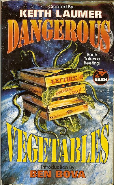 Dangerous Vegetables - edited by Keith Laumer , Martin H. Greenberg , Charles G. Waugh- cover artist Bob Eggleton