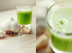 Celery and Garlic Juice