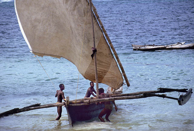 fishing boat in kenya