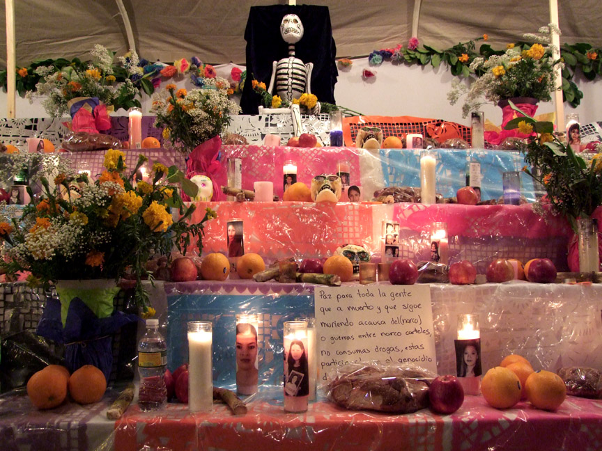 Day Of The Dead altar