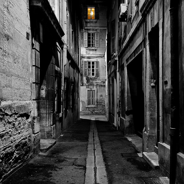 the light at the end of the street, Avignon, France | davidgiralphoto.com
