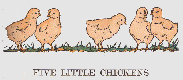 Five Little Chickens in time for Easter ill by L. Kate Deal