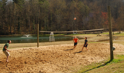Volleyball by The Lake