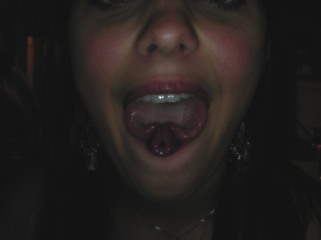 MA Doing Her Tongue Thing