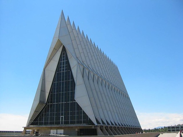 Airforce Academy Chapel, near Colorado Springs, Colorado