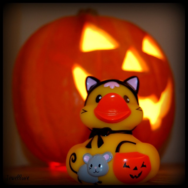 Even Rubber Duckies Love Halloween