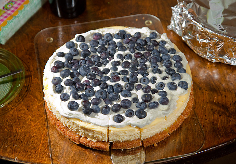 Very Blueberry Cheesecake
