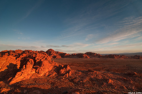 Dawn in The Valley of Fire by Mark Griffith