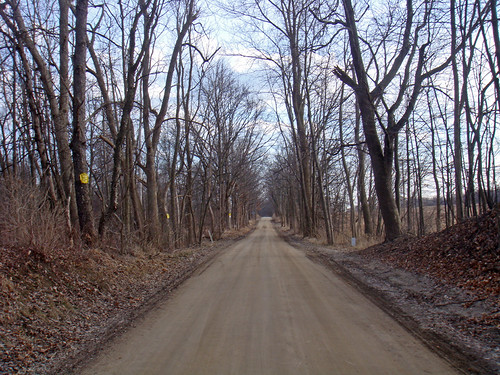 Predmore Road by Larry the Biker, I just kind of like riding along dirt roads in the early spring--once they have dried out, of course