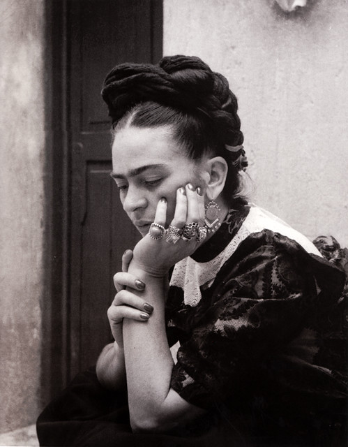 Frida Kahlo, photograph by Lola Álvarez Bravo, 1944