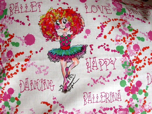 Dancing SophiaBallet Fabric by Rosanna Hope for Baybonbons