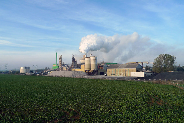 Sugar factory in Cagny (Normandy-FR)