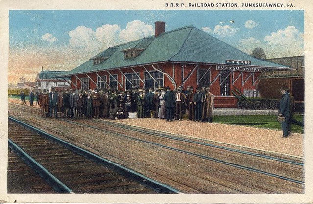 BR&P Railroad Station, Punxsutawney, PA