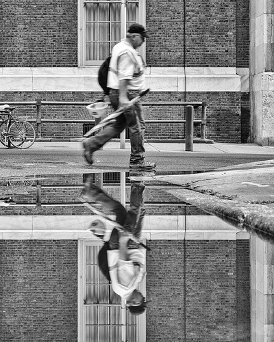 End of Day Reflection . . #streetshared #aov #weekly_feature #shotzdelight #mkexplore #rsa_streetview #imaginatones #hsdailyfeature #jj_streetshots #jj_streetphotography #jj_philadelphia #rustlord_street #artofvisuals #citybestpics #agameoftones #city_exp | by cfanellidesign1