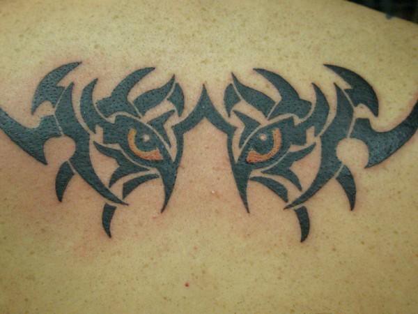 Tribal tiger eye tattoo | Done @ Heaven 'n' Hell Tattoos & P… | Flickr