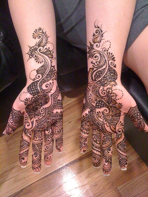 P's bridal henna