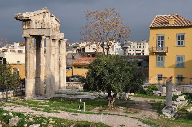 Remains of West Gate - Agora