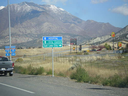sign utah intersection i15 nephi biggreensign freewayjunction ut28