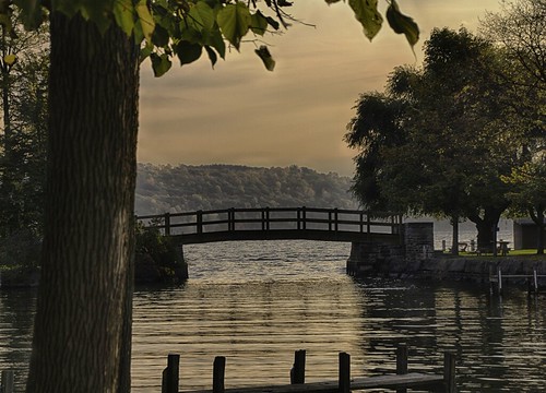 Taughannock Falls State Park by Christy Hibsch, statepark autumn sunrise fingerlakes cayugalake ulysses tompkinscounty