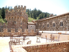 Castello di Amorosa Winery, Napa Valley, California, USA