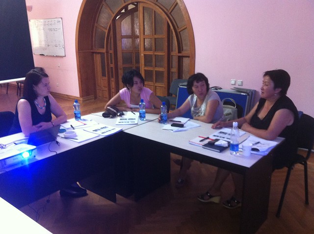 Technical Assistance session in Bishkek, August 2013