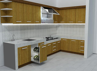 Kitchen Set Minimalis Terbaru Interior Dapur Ide Dapur Dan