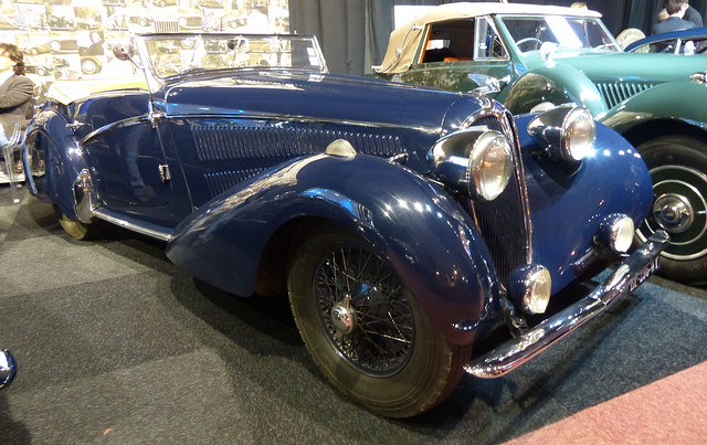 1936 Delahaye 135M Roadster blue vr