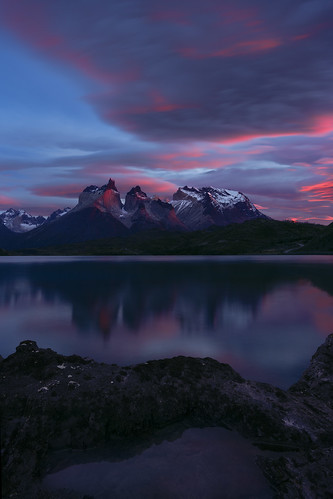 patagonia argentina chile elchaltan elcalafate lagopehoe sunrise sunset dawn landscape photoshop sony a7r2 emount wideangle 2470 70200 1635 exposureblending luminositymask colbybrownphotography torresdelpaine nationalpark losglacieres cerrotorre lenticular clouds pool reflections alpenglow fall autumn colorful colors a9 a9r