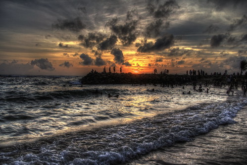 sunset beach srilanka hdr highdynamicrange colombo kinross