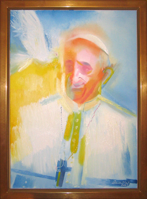 Shining: 'Pope Francis' by Stephen B Whatley