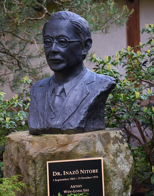 Dr. Inazo Nitobe (Artist: Wen-Long Shi), Vancouver, B.C.