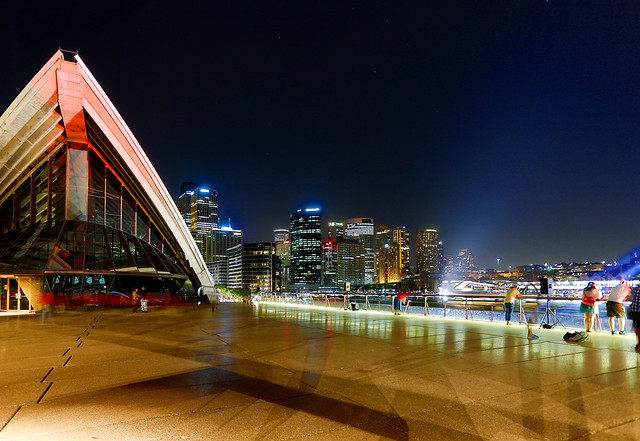 _09A2103 - Enjoying the City Lights Sydney Opera House