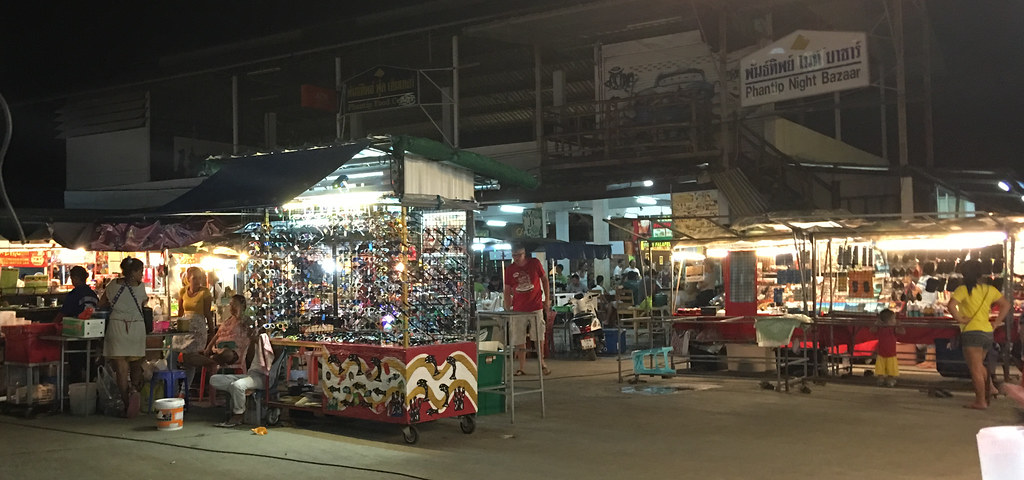 Panthip Nightmarket op Koh Phangnan
