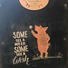 what do you see? (and don't say a pig!) #signs #chalkboard #harvardsq #visitma #cambridgema #hotel #restaurant