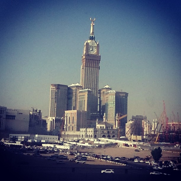 #Makkah #clock_tower #mosque