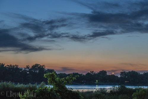 Skyline by Cochran.Photo, Enjoying the little things over the Missouri Riversunset canon river landscape photography northdako