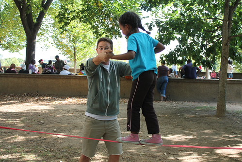 Slacklining5.Upper.MeridianHillPark.NW.WDC.22September2013 | by Elvert Barnes