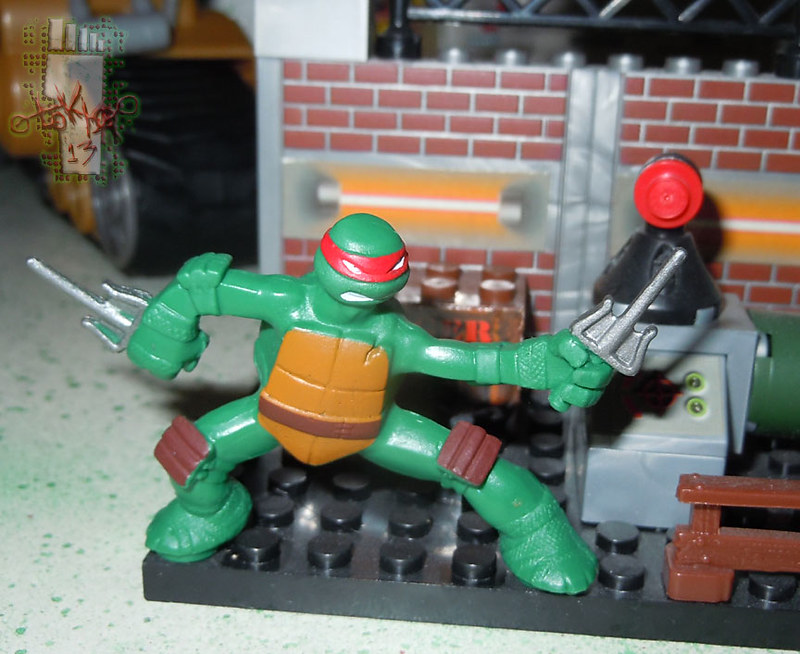 Megabloks Teenage Mutant Ninja Turtles raph Cookie Factory dmw49 
