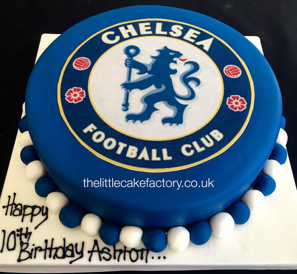 Chelsea FC Photo Cake  Cakes  Bakes