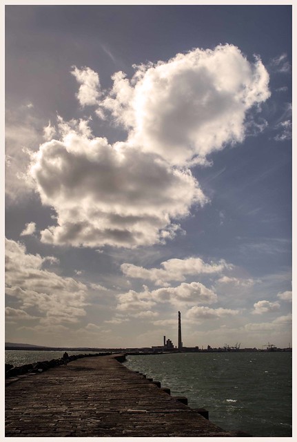 Clouds over Poolbeg
