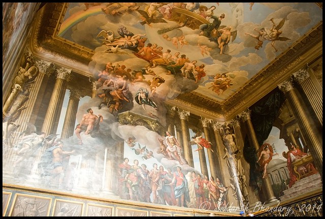 Painting on the ceiling