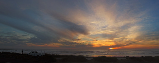 Sunset at Ocean Beach, San Francisco (2014)