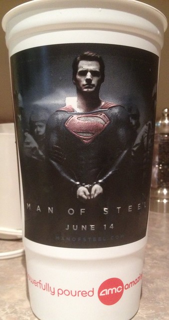Man of Steel AMC theaters cup (2013)