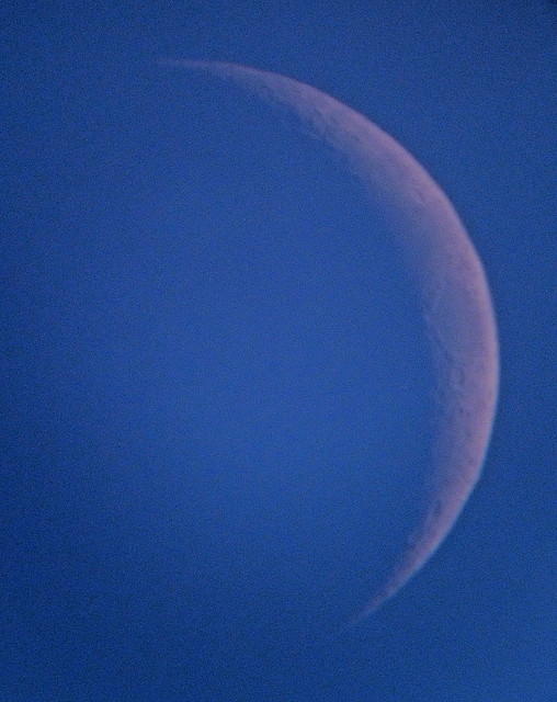Waxing Crescent Moon 11/7/2013