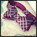 regal AND reversible (as always) #bowtie #plaid #berry