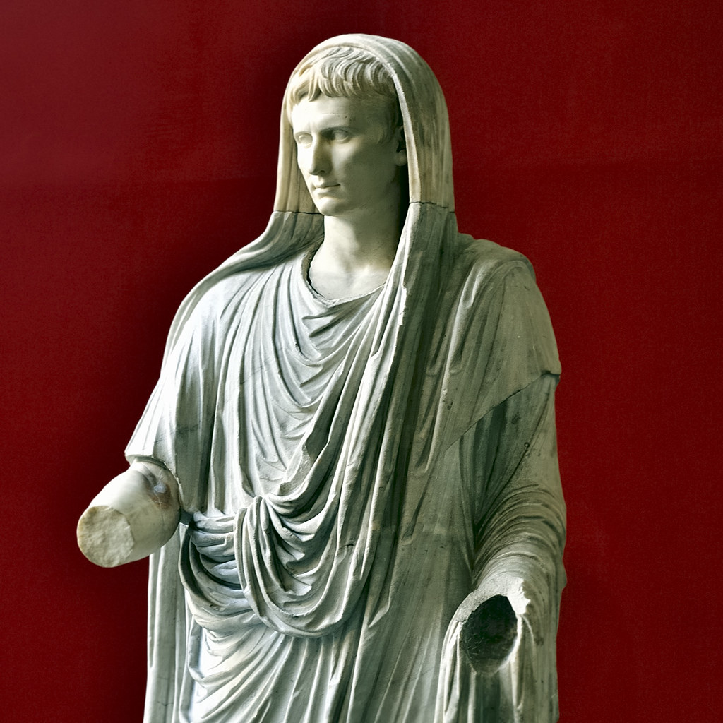 Imperator Caesar Divi Filius Augustus in partes Pontifex M… | Flickr
