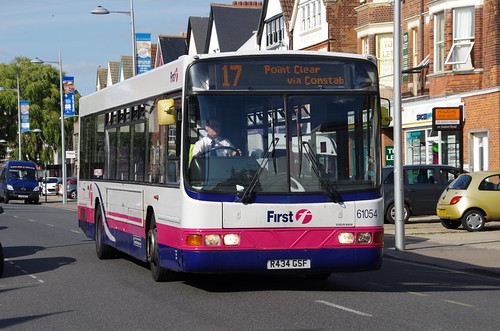First Essex Scania L1134CRL / Wright Axcess Ultralow 61054 , R434 GSF | by EastBeach68
